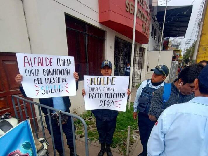 Están inconformes con autoridad de Arequipa. Iniciarían huelga de hambre.