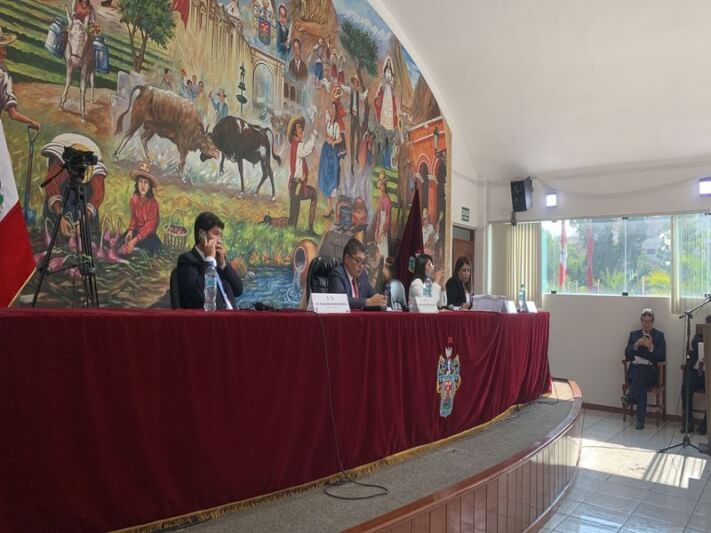 Concejo Provincial de Arequipa debatió segundo pedido de vacancia.