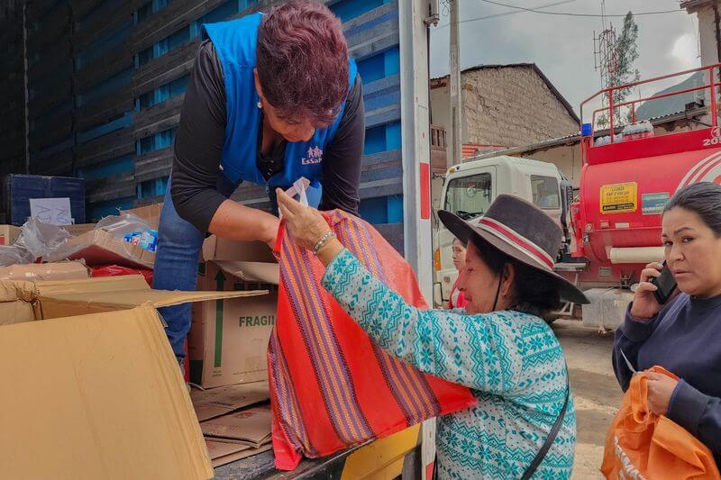 Vecinos de Alca y Tomepampa fueron afectados por huaicos y lluvias.