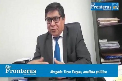 Abogado Tirso Vargas analizó la situación. 