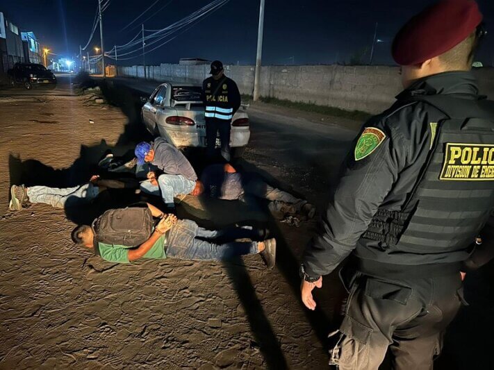 Policía logró la captura de una banda.