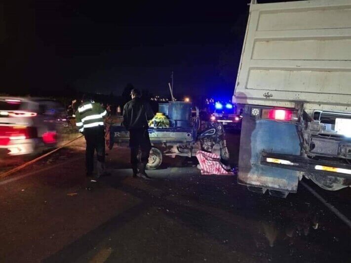 Fallece tras chocar en accidente.