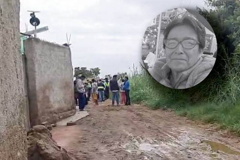 Encuentran sin vida a la señora Lourdes Xespe Huarcaya.