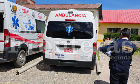 Fiscalía interviene red de salud de Huancané.
