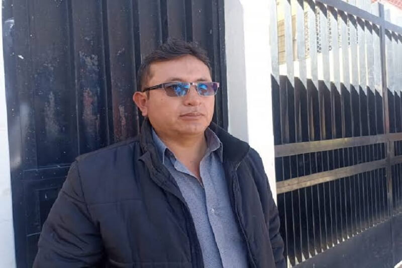 El secretario del gremio del área de Serenazgo de la Municipalidad Provincial de Arequipa (MPA), Fredy Flores