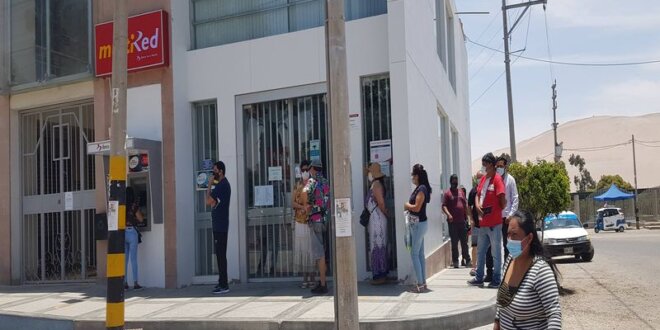 Cierre de Banco de la Nación.