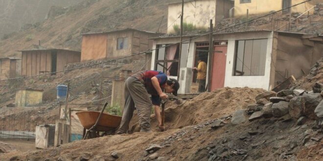 Viviendas están expuestas a diversos peligros geológicos.