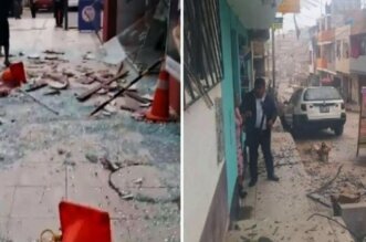 La explosión provocó daños en viviendas y locales comerciales.