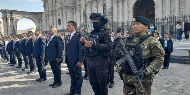 Evalúan ampliar el estado de emergencia en Arequipa.