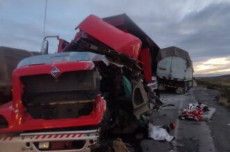 Accidente de tránsito ocurrió este miércoles por la madrugada.