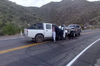 Nuevo accidente de tránsito en la carretera Arequipa - Puno.