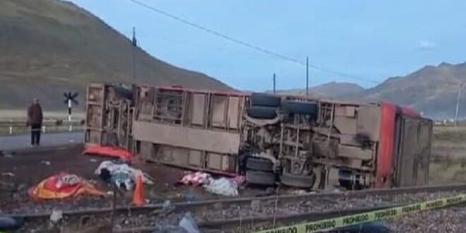 Accidente ocurrió este lunes por la madrugada.