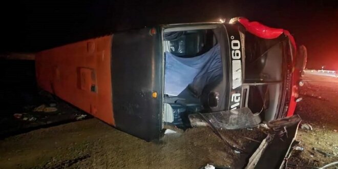 Accidente ocurrió este lunes por la madrugada.