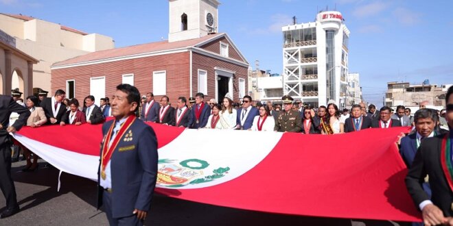 Actos de celebración se adelantaron en la ciudad de Ilo.