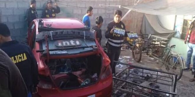 Vehículo de German Jalanoca Cáceres fue hallado en abril por policías de Tacna.