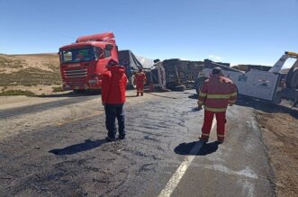 Accidente ocurrió en la carretera Binacional en Puno.
