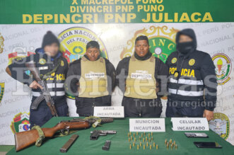 Policía de Puno logró su captura.