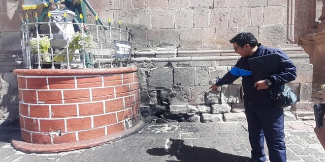 Regidor pide plan para restaurar daños en catedral de Puno.