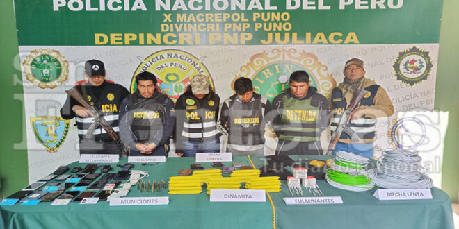 Delincuentes son investigados por cometer varias fechorías en La Rinconada.