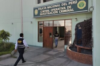 Acusado fue trasladado al Departamento de Investigación Criminal de Tacna.
