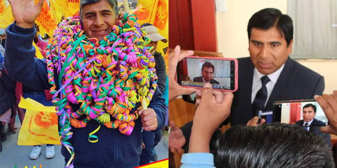 Edson de Amat fue candidato y ahora asumió dirección regional de Educación de Puno.
