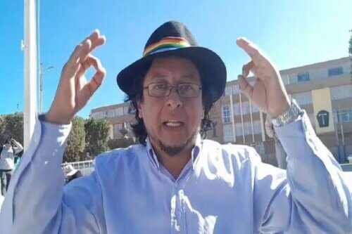 Fernando Salas Tapia mostró su disconformidad por el arribo a la región Puno del líder del Partido Político Frente de la Esperanza, el conocido Fernando “Popy” Olivera.