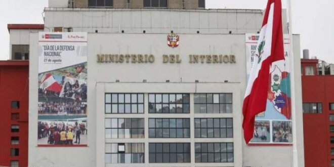 Mininter retiró a Jorge Luis Ortiz de la Dirección General de Gobierno Interior.