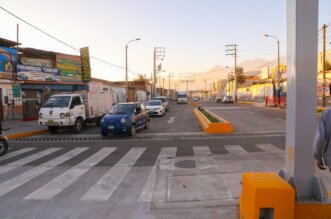 Tránsito se habilitó en un tramo de la obra de la avenida Jesús.