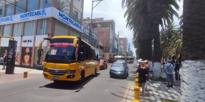 Plan de movilidad urbana sostenible de Tacna no pudo lograr sus objetivos.