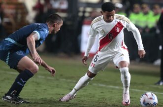 Perú empató 0-0 con Paraguay.