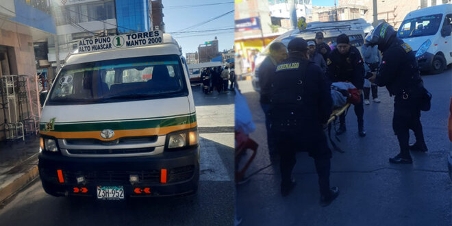 Víctima quedó tendida en medio de la pista.