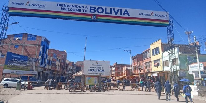 Desaguadero es una de las localidades afectadas por la crisis en Bolivia.