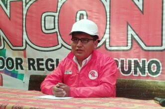 Jhomar Marcelino Tonconi, aspira al Gobierno Regional de Puno.
