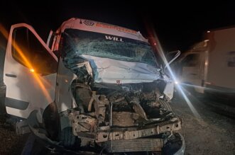 Accidente se registró en la carretera Arequipa - Puno.