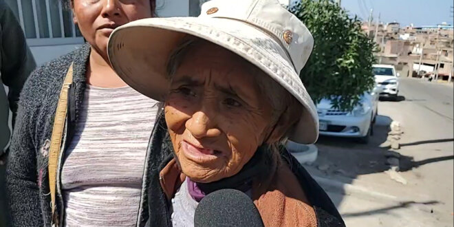 Arequipa: Anciana acusa a alcalde de intentar desalojarla de casa