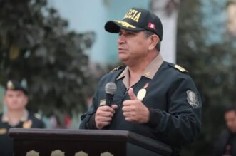 Jefe de la Policía niega encubrimiento a Cerrón