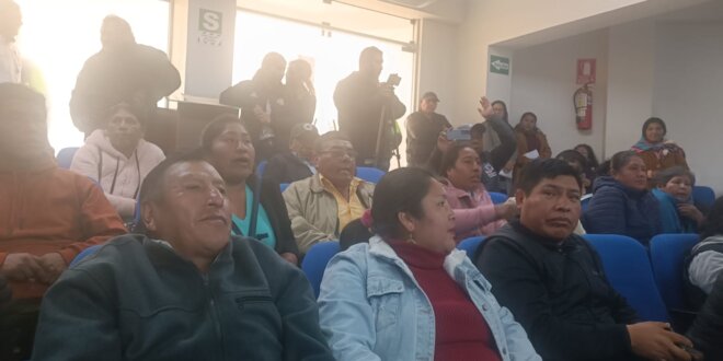 Tacna: En Promuvi temen que obra de agua sea afectada