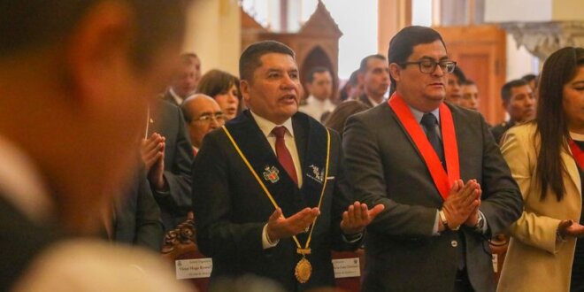 Declaraciones del alcalde provincial de Arequipa, Víctor Hugo Rivera.