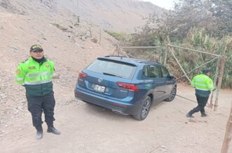 Camioneta se dirigía a Tacna cuando trató de evadir un operativo policial.