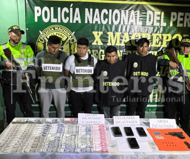 Detienen a la banda Los Rápidos de San Juan del Oro