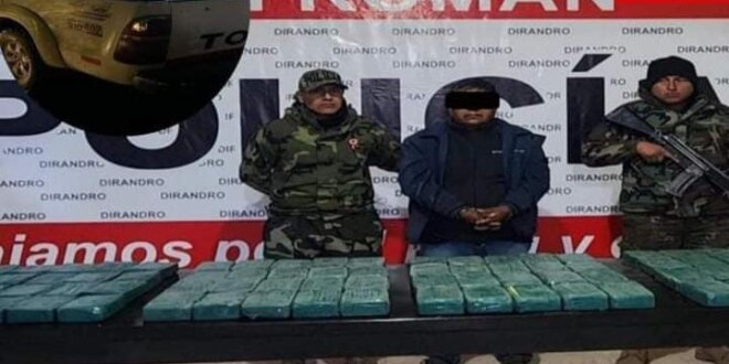 Puno: Incautan 80 kilos de droga en Sandia