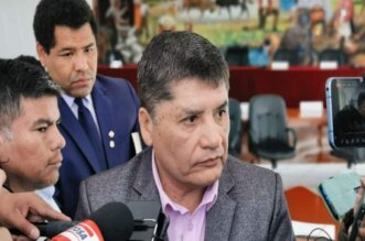 Declaraciones del alcalde Víctor Hugo Rivera luego del mensaje a la Nación.