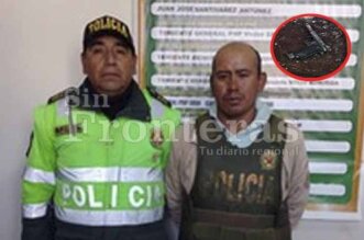 Gerardo Fausto Zeballos Pacompía fue detenido por la Policía.