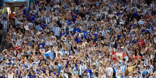 Furor por Argentina-Colombia.