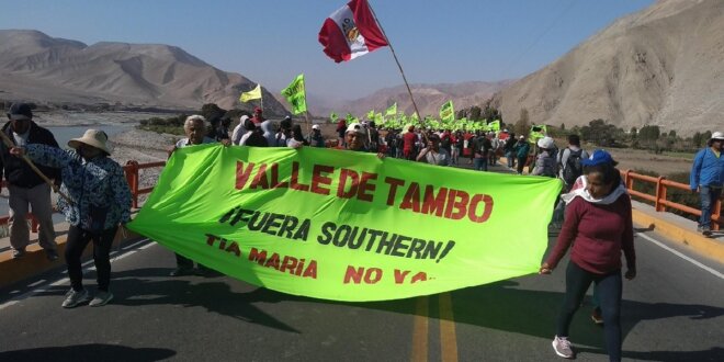 Protestas por proyecto Tía María: usarán tractores como muestra de rechazo al reinicio de construcción