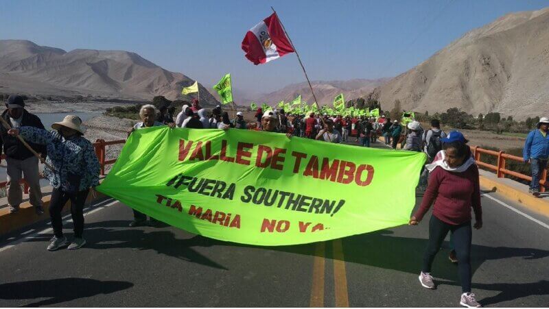 Protestas por proyecto Tía María: usarán tractores como muestra de rechazo al reinicio de construcción