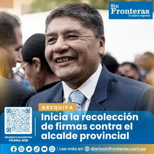 Inicia recolección de firmas contra alcalde provincial