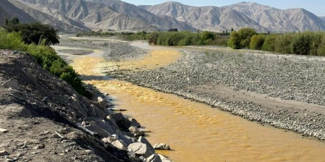 Contaminación del Río Tambo.