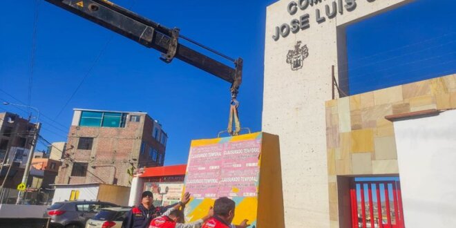 Clausuran estadio.