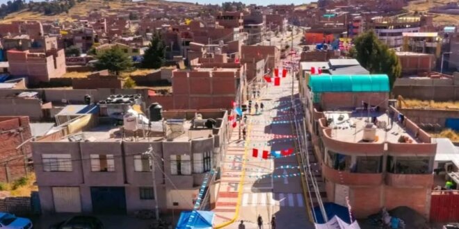 Puno: MPP entrega seis obras e inicia una nueva por 10 millones